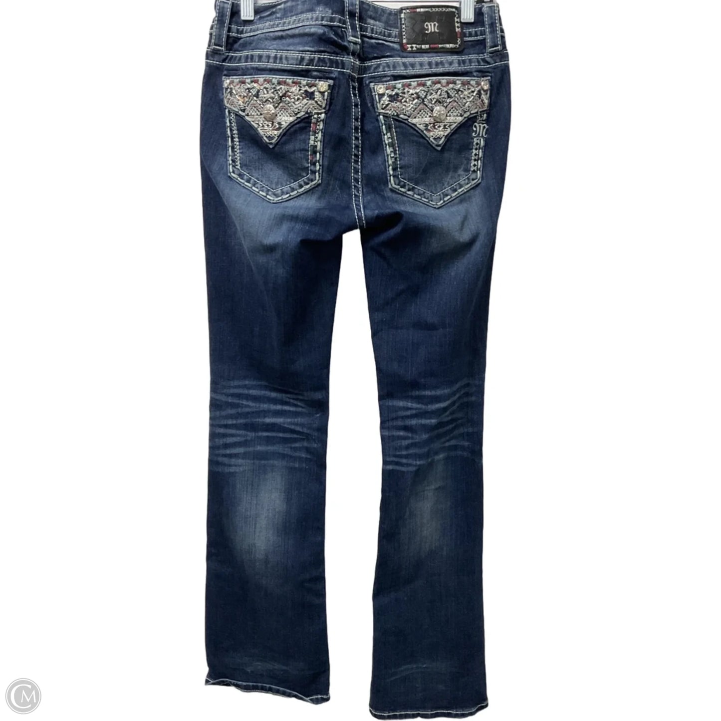 Jeans Boot Cut By Miss Me In Blue Denim, Size: 6