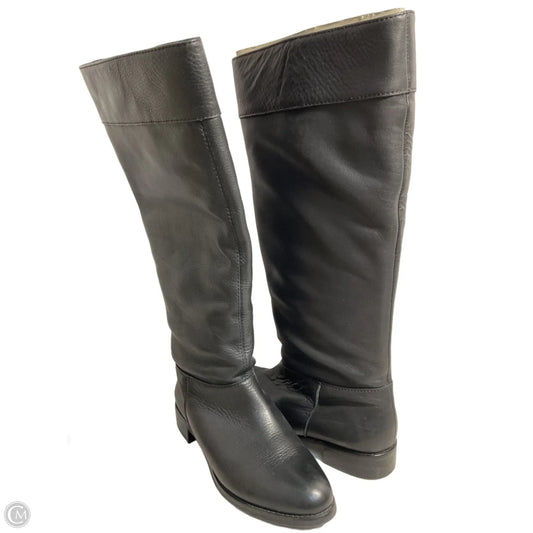 Boots Mid-calf Flats By J. Jill In Black, Size: 10