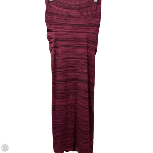 Skirt Midi By Free People In Maroon, Size: M