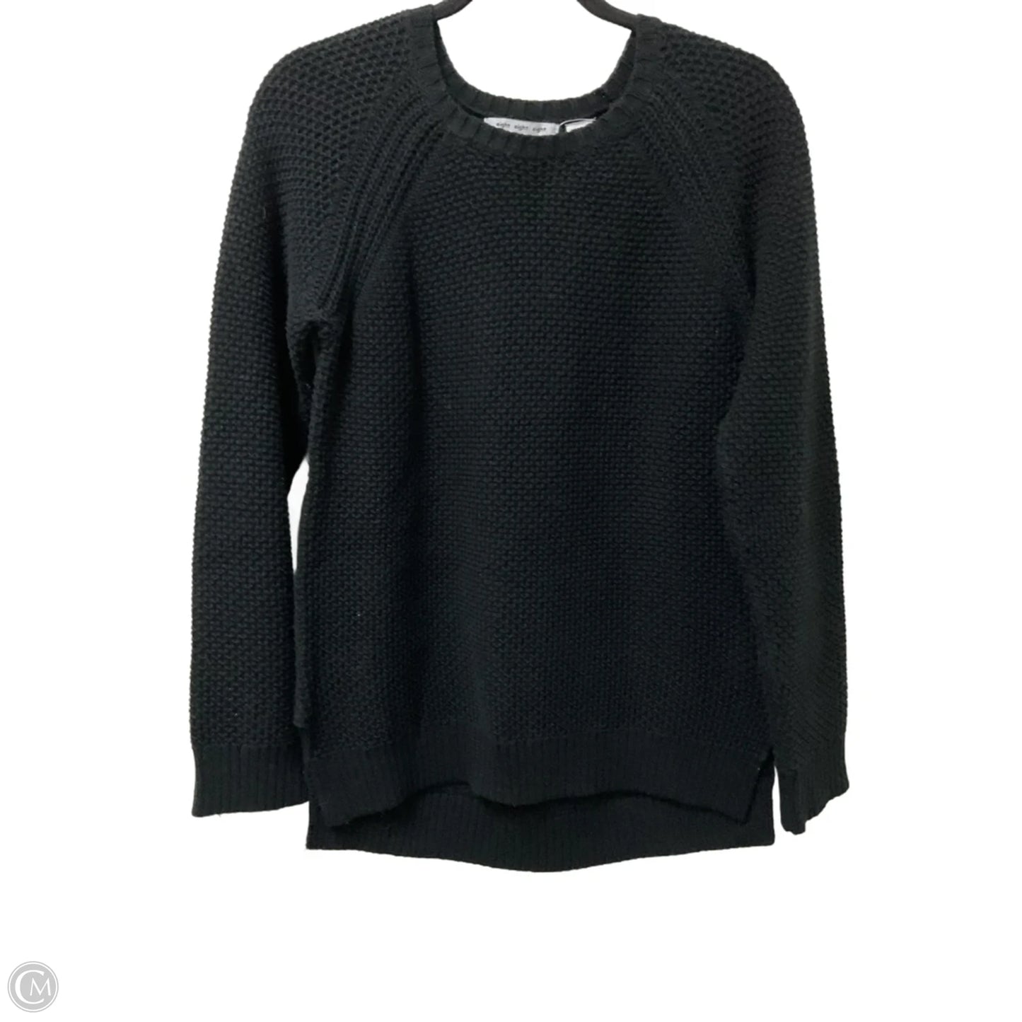 Sweater By Eight Eight Eight In Black, Size: M