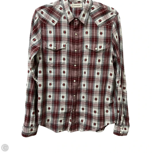 Top Long Sleeve By Lucky Brand In Multi-colored, Size: M