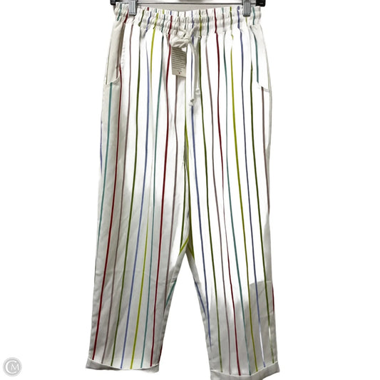 Pants Cropped By Clothes Mentor In Multi-colored, Size: M