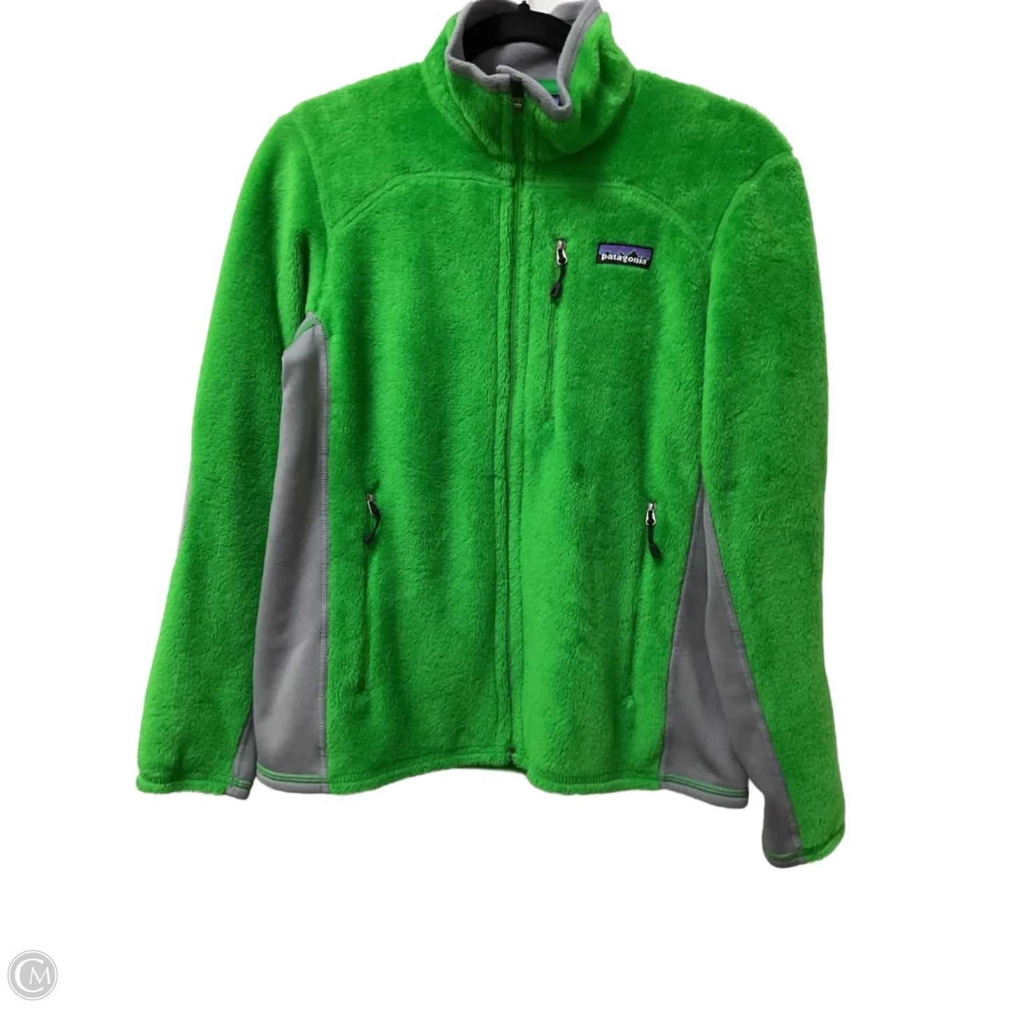 Jacket Fleece By Patagonia In Green, Size: M
