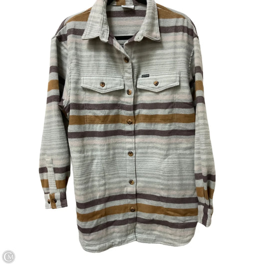 Jacket Other By Columbia In Grey & Tan, Size: L