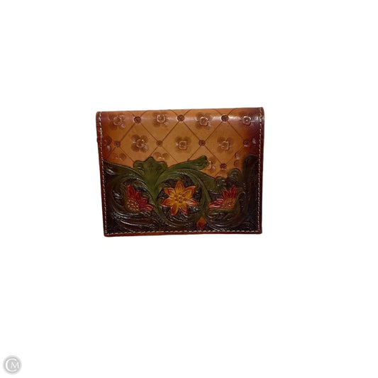 Wallet Leather By Myra, Size: Small