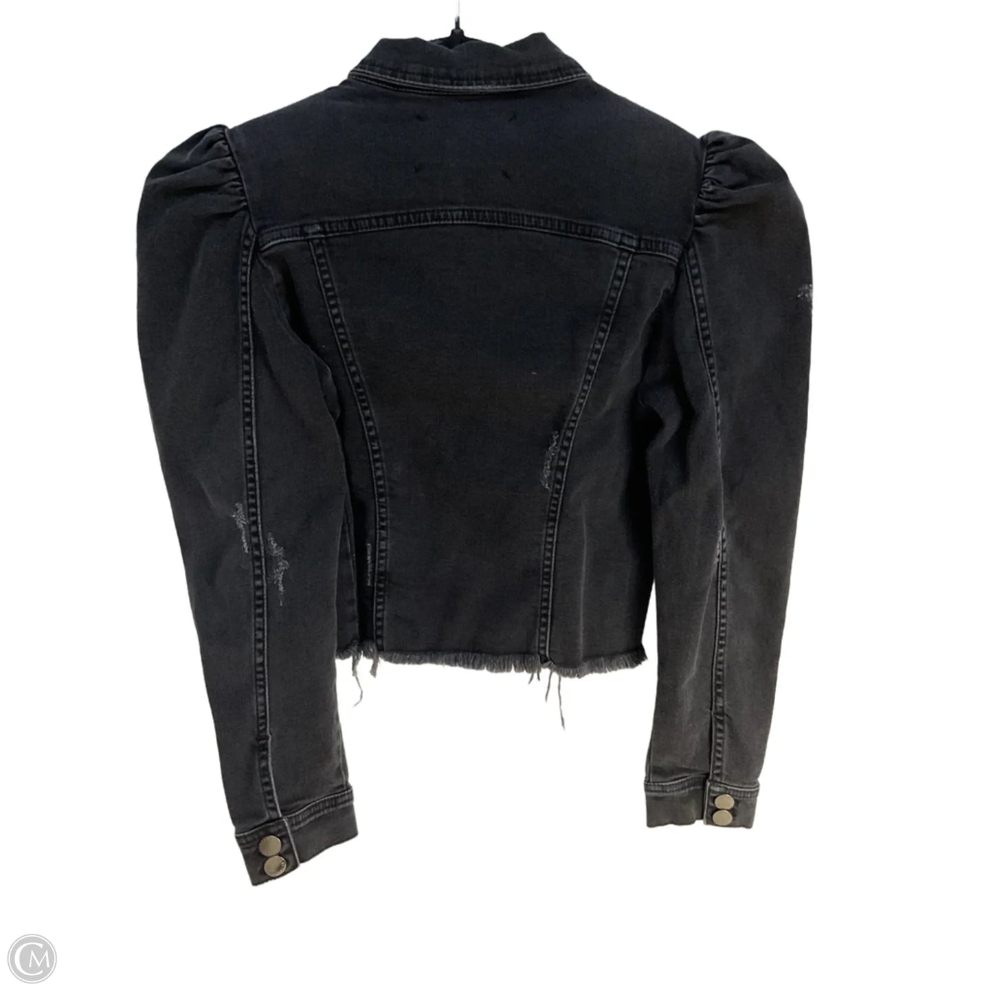 Jacket Denim By Cma In Black, Size: S