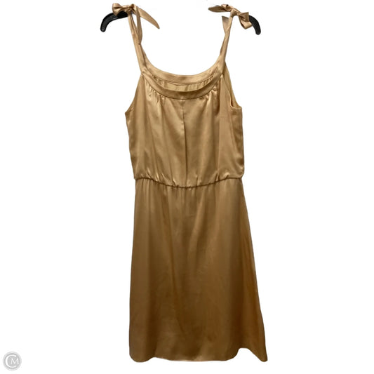 Dress Party Short By Clothes Mentor In Gold, Size: S