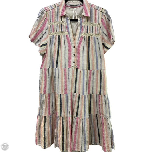 Dress Party Short By Anthropologie In Striped Pattern, Size: M