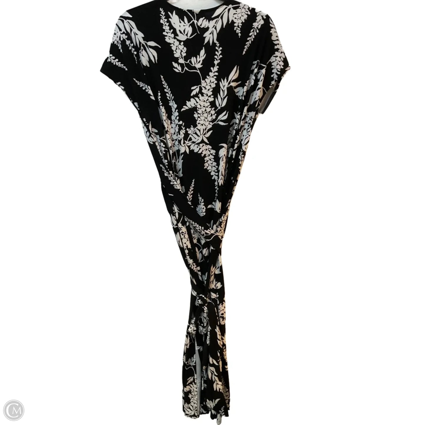 Dress Party Long By White House Black Market In Black & White, Size: L