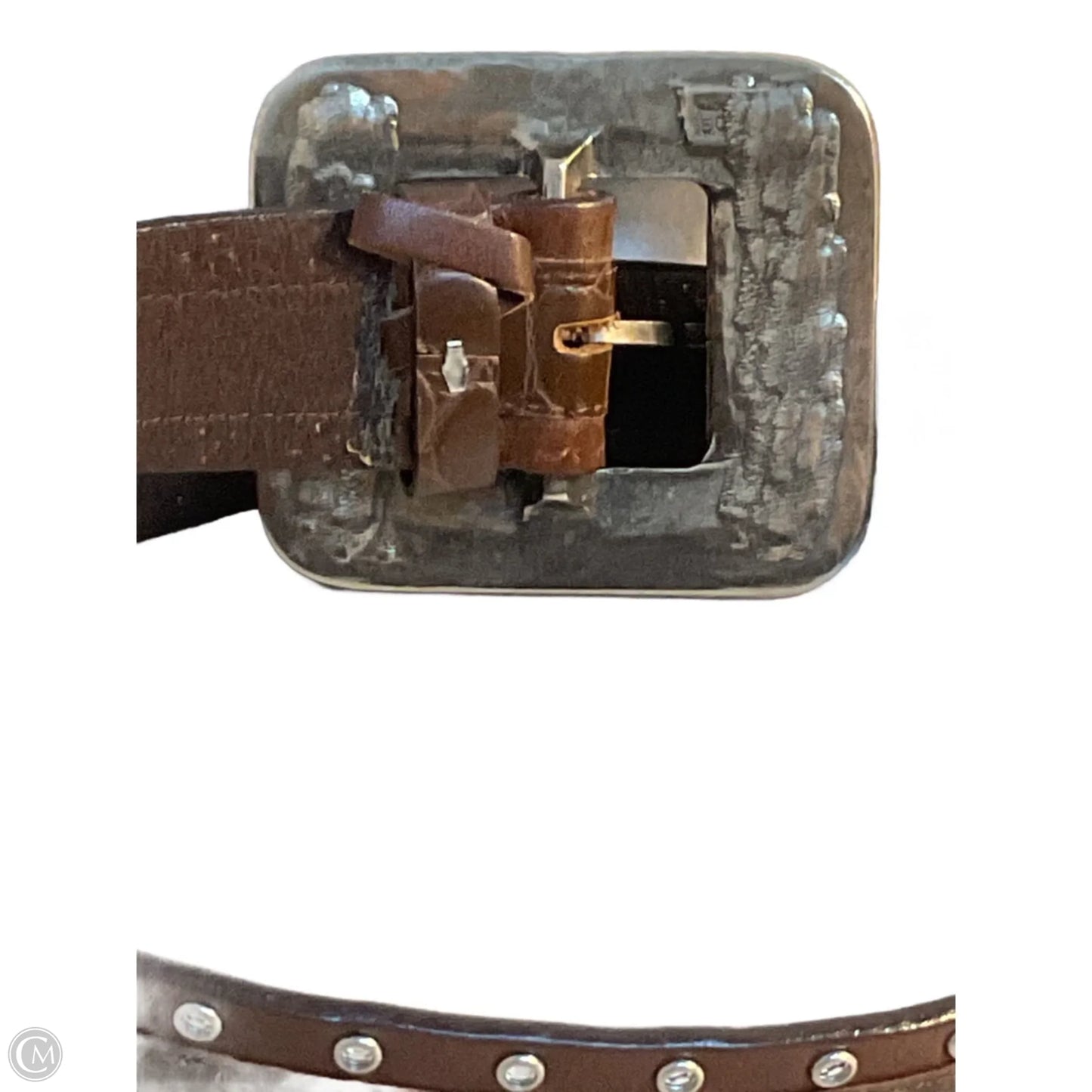 Belt Leather By Clothes Mentor, Size: Medium