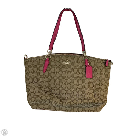 Crossbody Designer By Coach, Size: Large