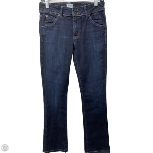 Jeans Boot Cut By Hudson In Blue Denim, Size: 4