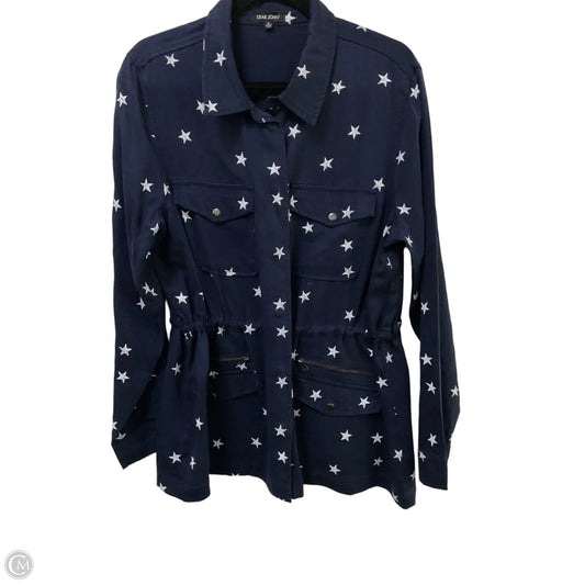 Jacket Other By Dear John In Blue & White, Size: M