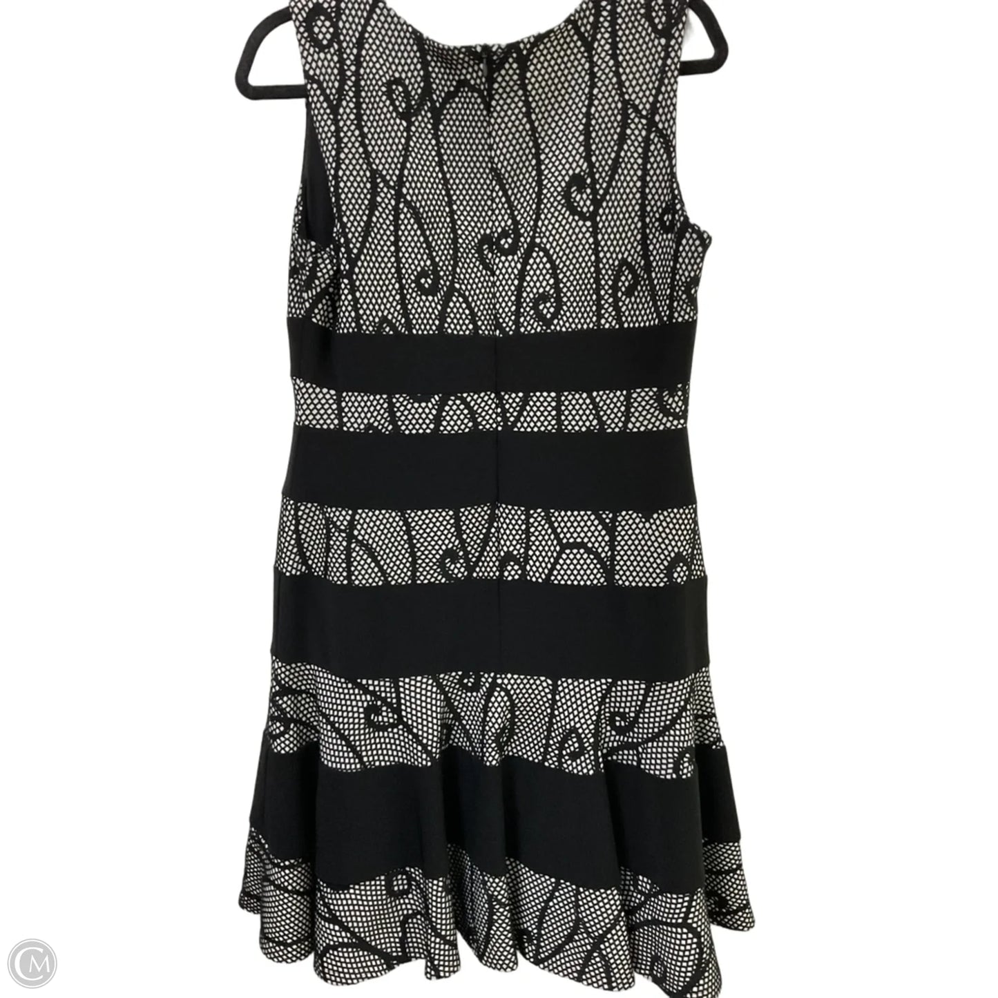 Dress Party Midi By Joseph Ribkoff In Black & White, Size: L