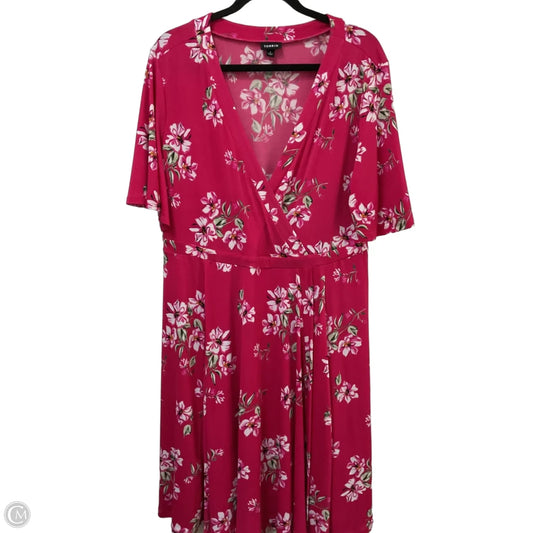 Dress Party Short By Torrid In Pink, Size: 1x