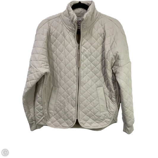 Jacket Puffer & Quilted By Avalanche In Beige, Size: L