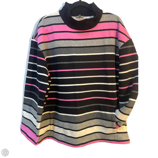 Sweater By Talbots In Striped Pattern, Size: Xl
