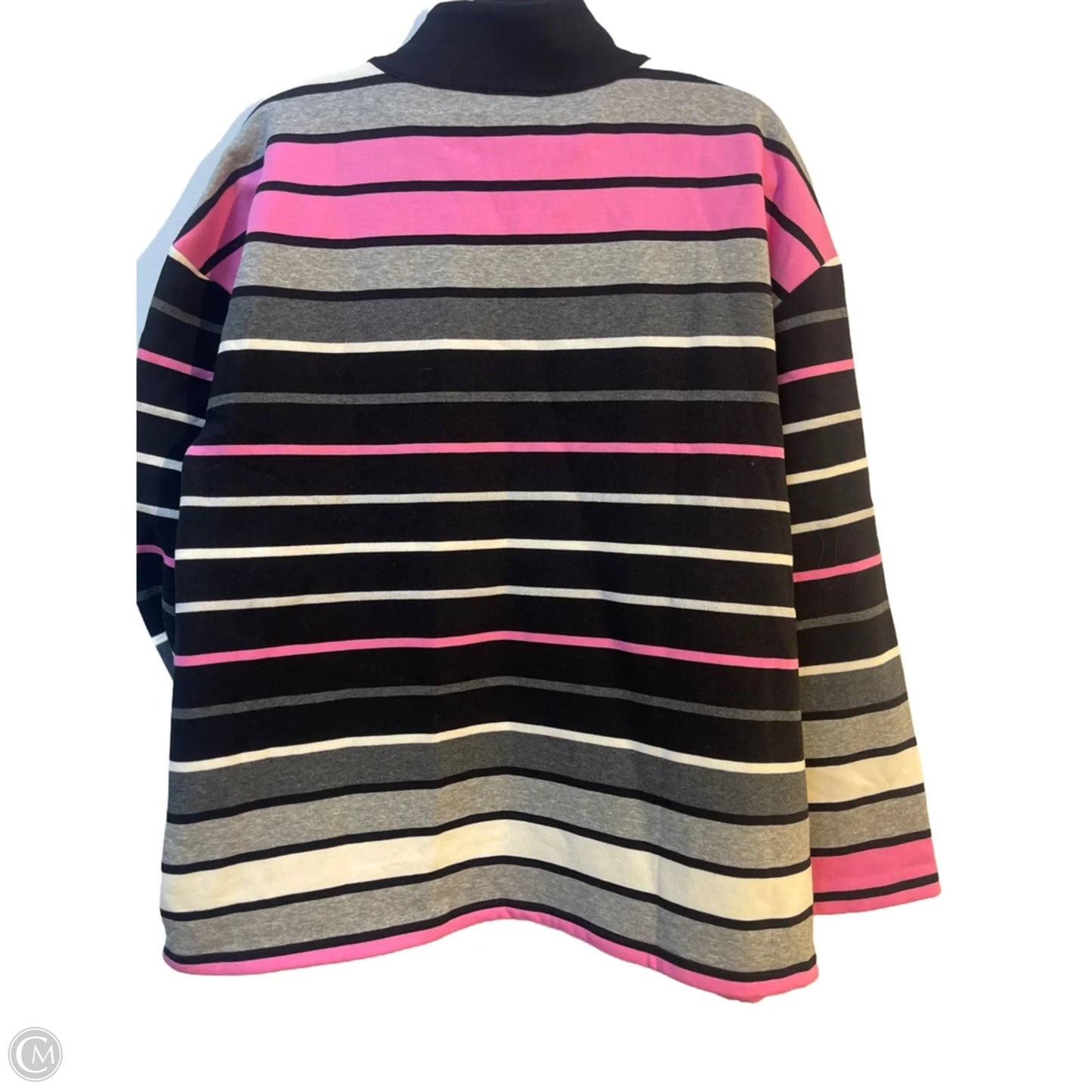 Sweater By Talbots In Striped Pattern, Size: Xl