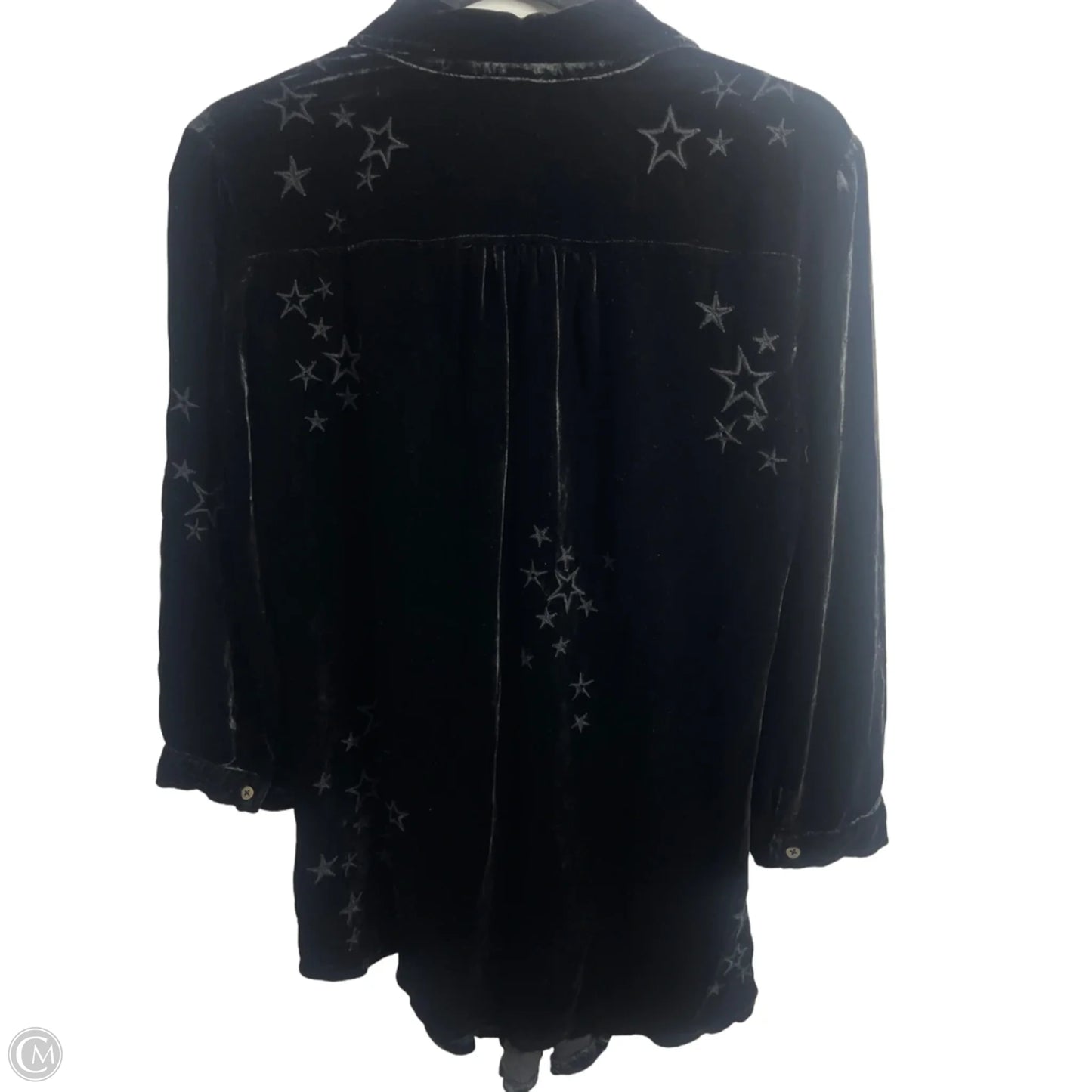 Top Long Sleeve By Johnny Was In Black, Size: S
