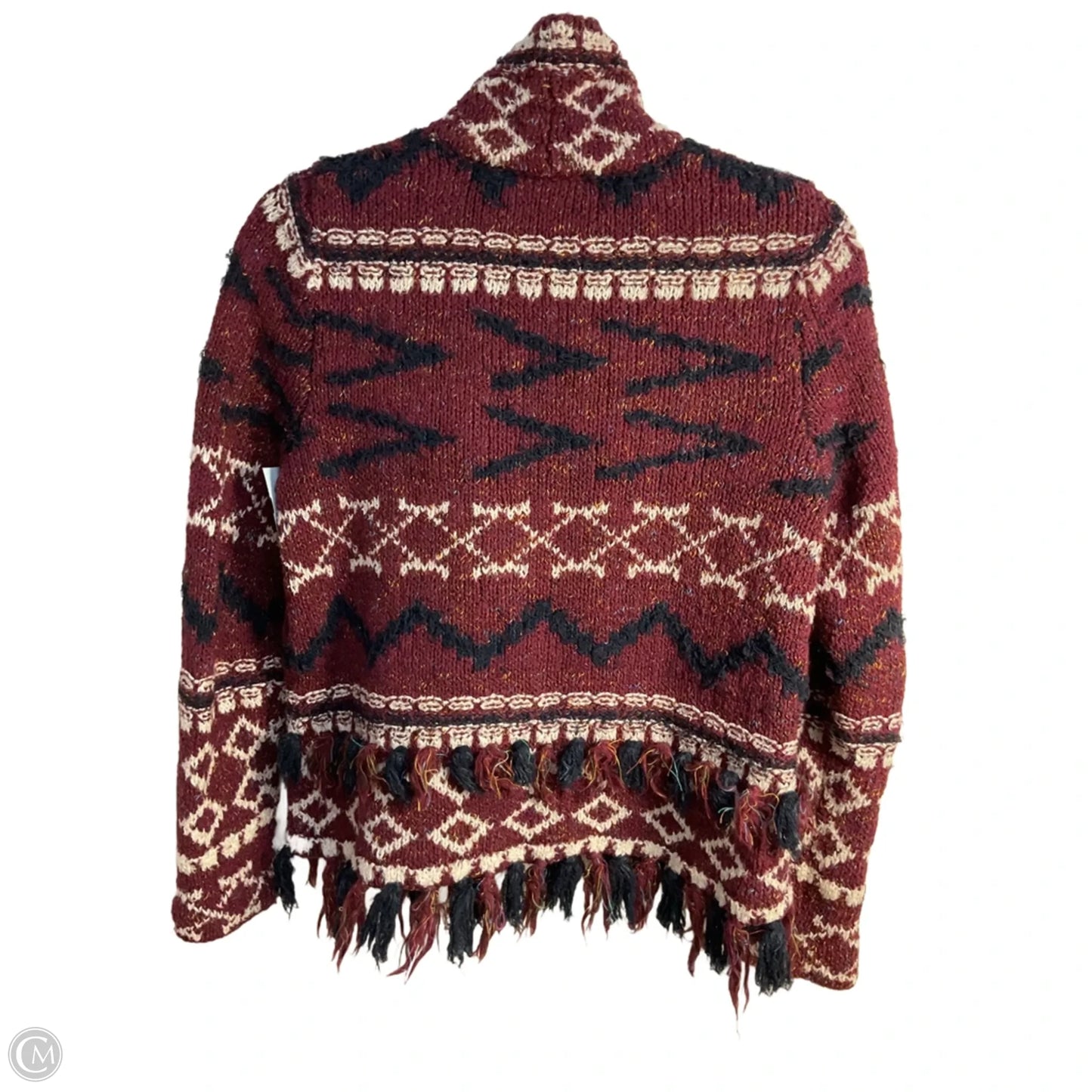 Sweater Cardigan By Moth In Purple, Size: S