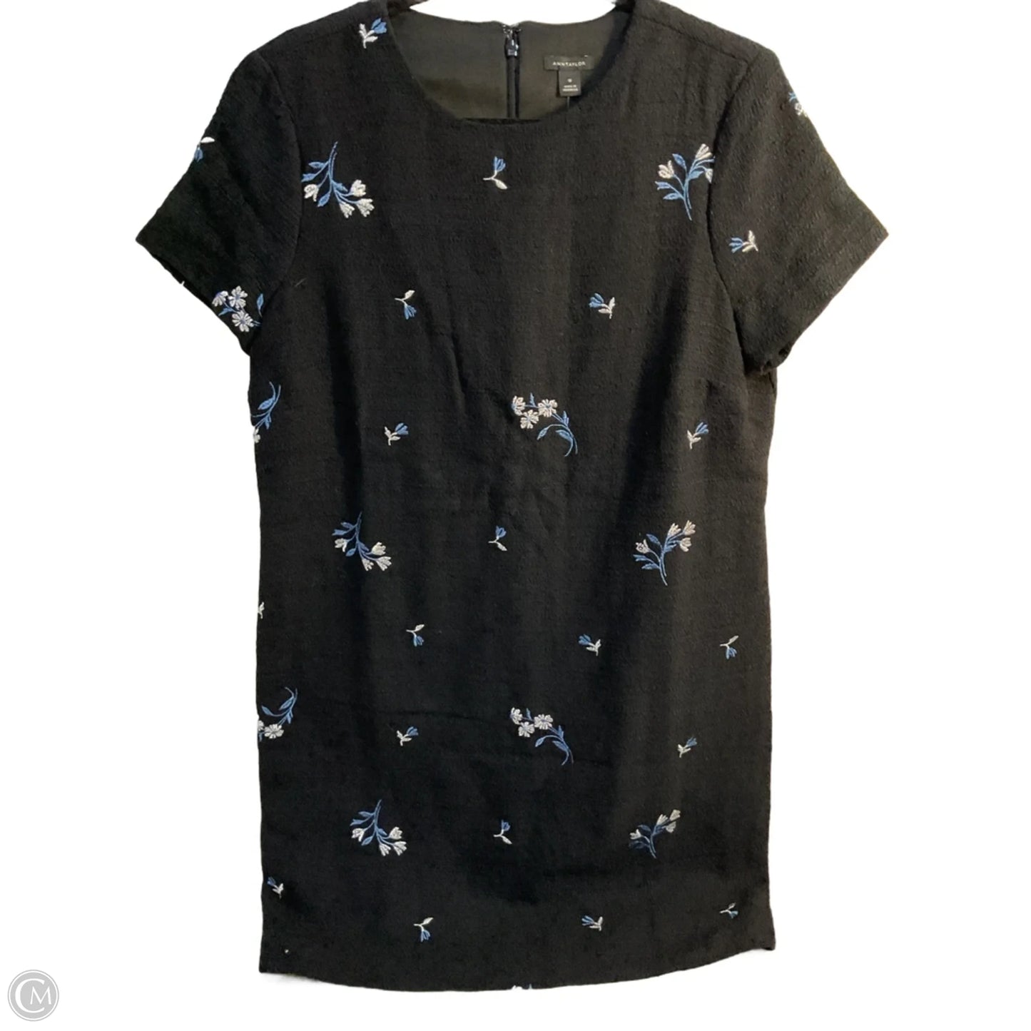 Dress Party Short By Ann Taylor In Black, Size: M