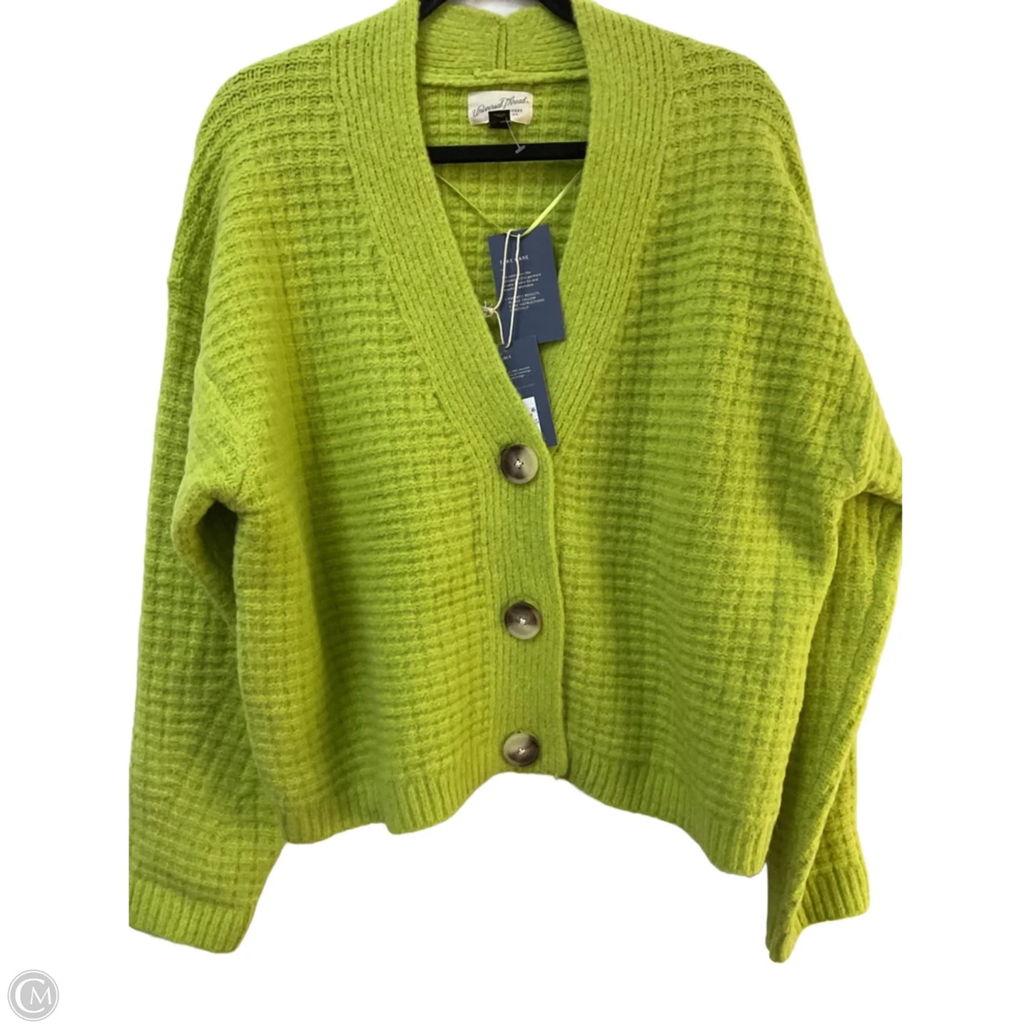 Sweater Cardigan By Universal Thread In Green, Size: Xl