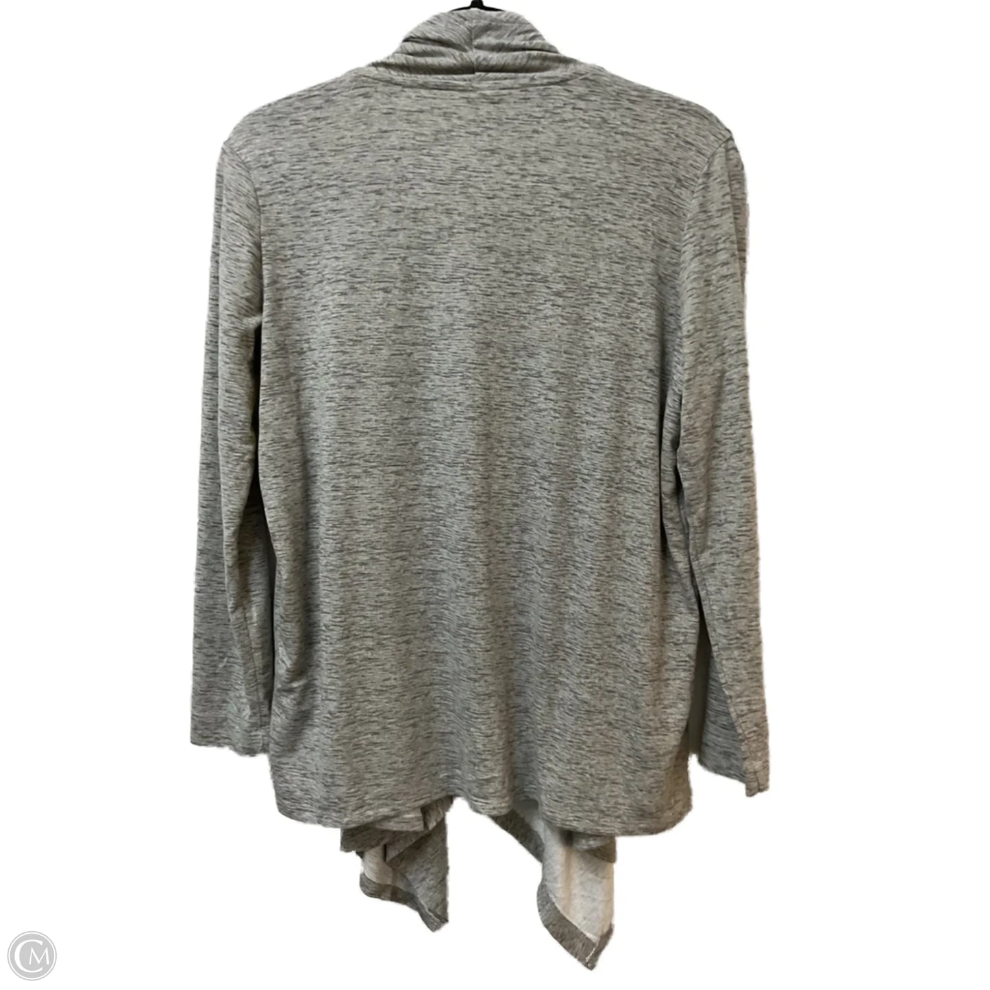 Sweater Cardigan By Natori In Grey, Size: S