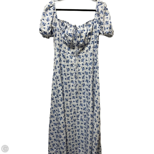 Dress Casual Maxi By Clothes Mentor In White, Size: Xl