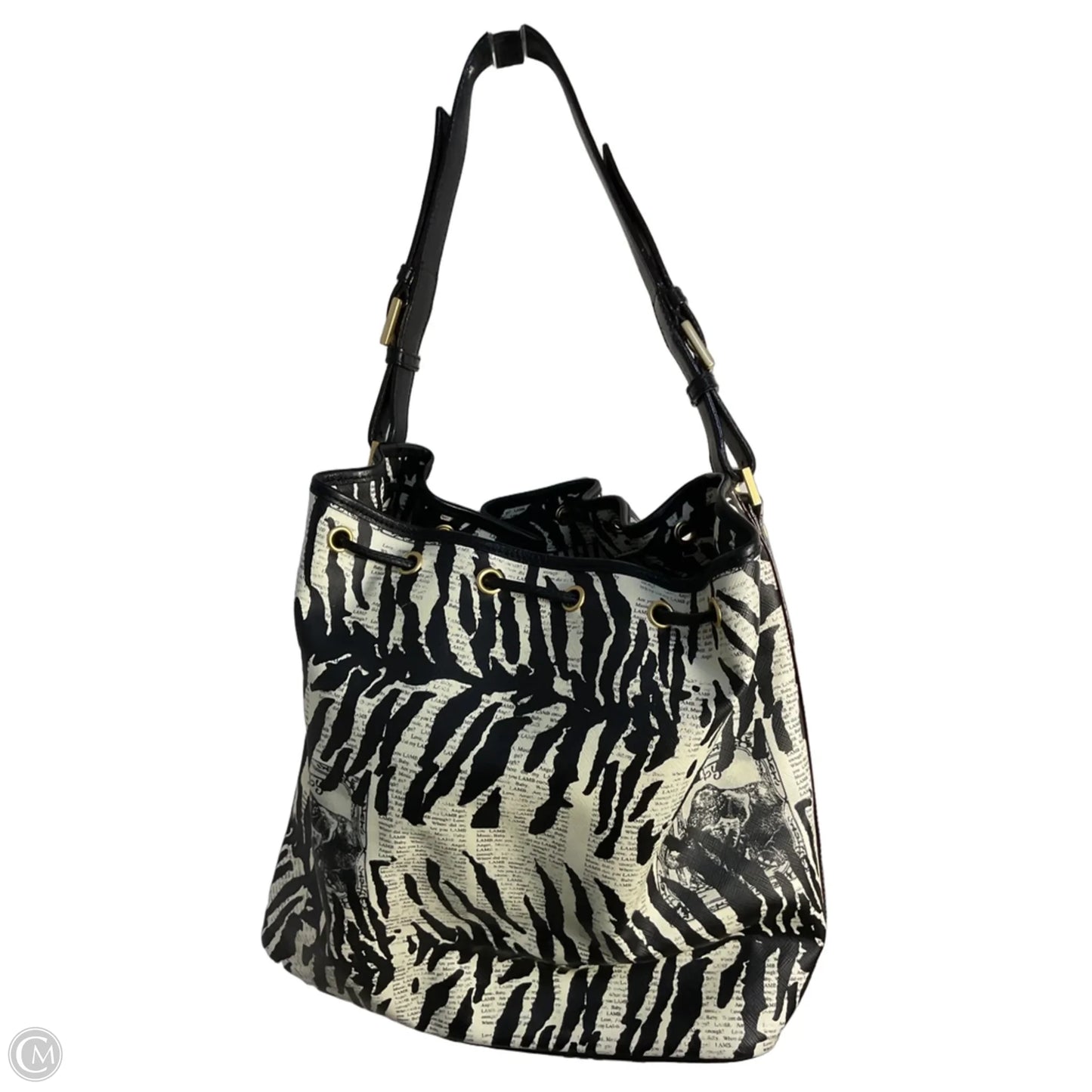 Tote Leather By Lamb, Size: Large