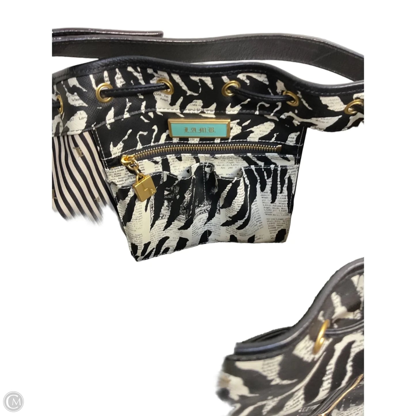 Tote Leather By Lamb, Size: Large