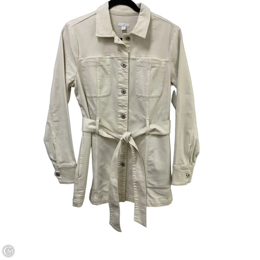 Jacket Other By J. Jill In Cream, Size: Xs