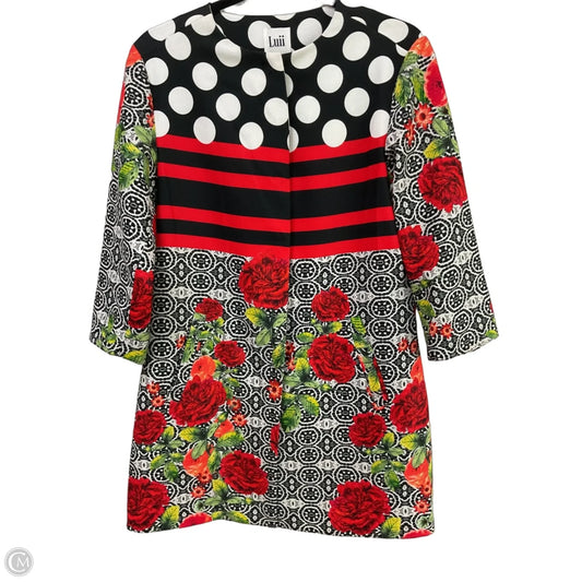 Jacket Other By Luii In Black & Red, Size: S