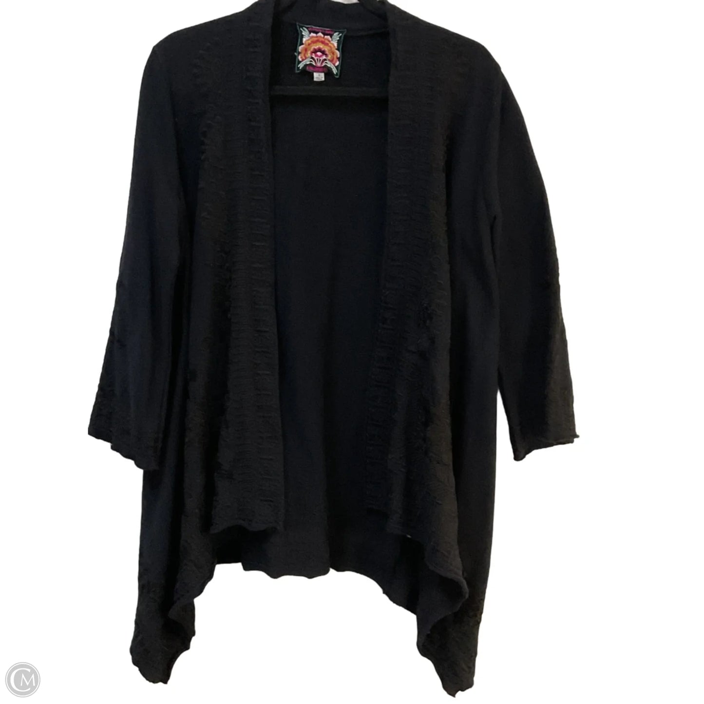 Cardigan By Johnny Was In Black, Size: S