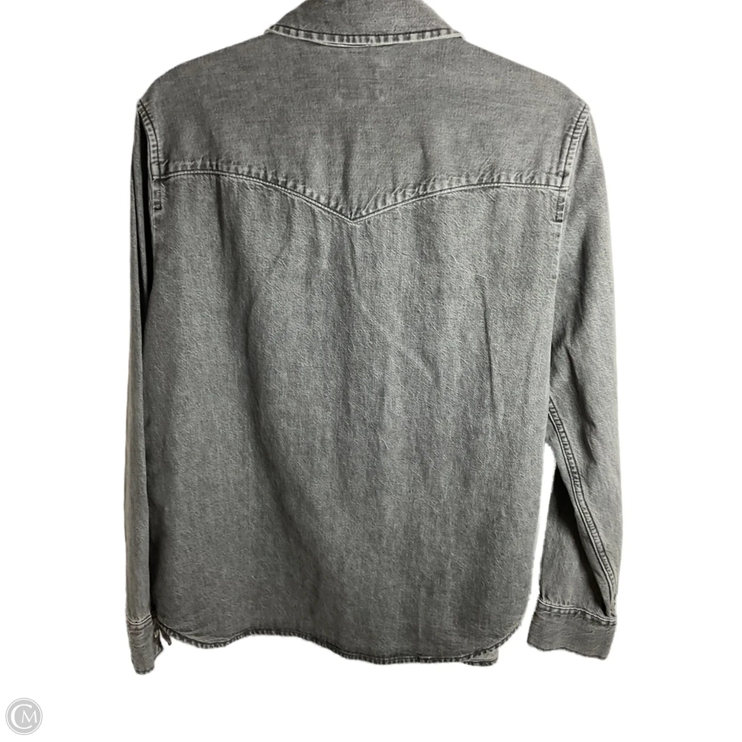 Top Long Sleeve By Levis In Black, Size: L