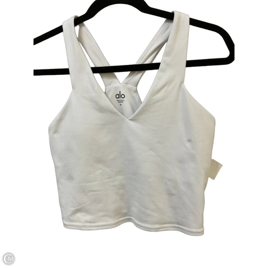 Athletic Bra By Alo In White, Size: M