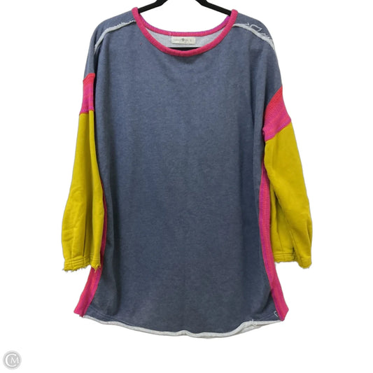Sweater By Natural Life In Blue, Size: L