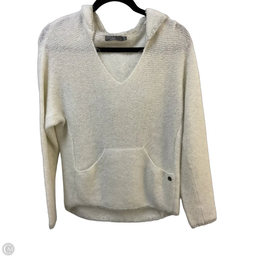 Sweater Cardigan By Prana In White, Size: S