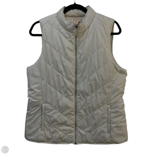 Vest Puffer & Quilted By Tommy Bahama In White, Size: L