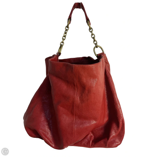 Handbag Leather By Nordstrom, Size: Large