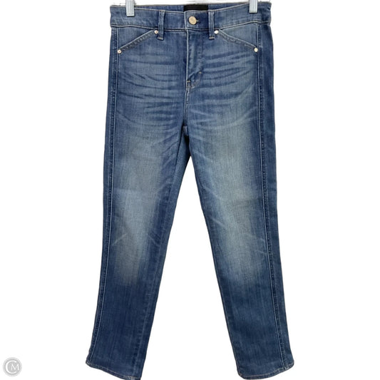 Jeans Straight By White House Black Market In Blue Denim, Size: 2