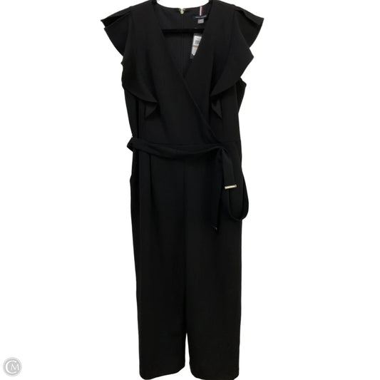 Jumpsuit By Tommy Hilfiger In Black, Size: L