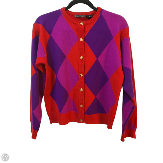 Cardigan By Clothes Mentor In Red, Size: S