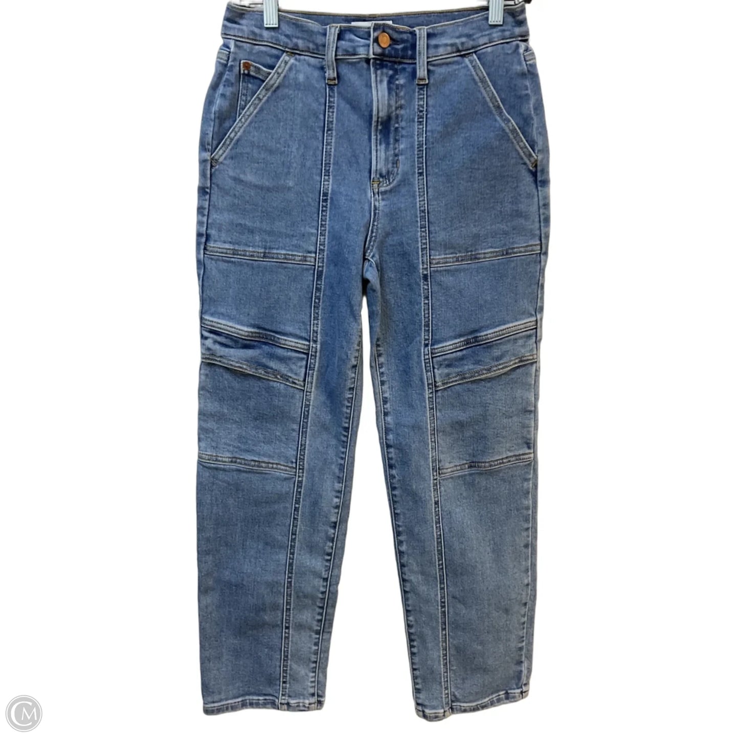 Jeans Straight By Sneak Peek In Blue Denim, Size: 4