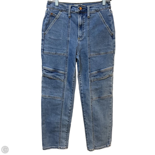 Jeans Straight By Sneak Peek In Blue Denim, Size: 4