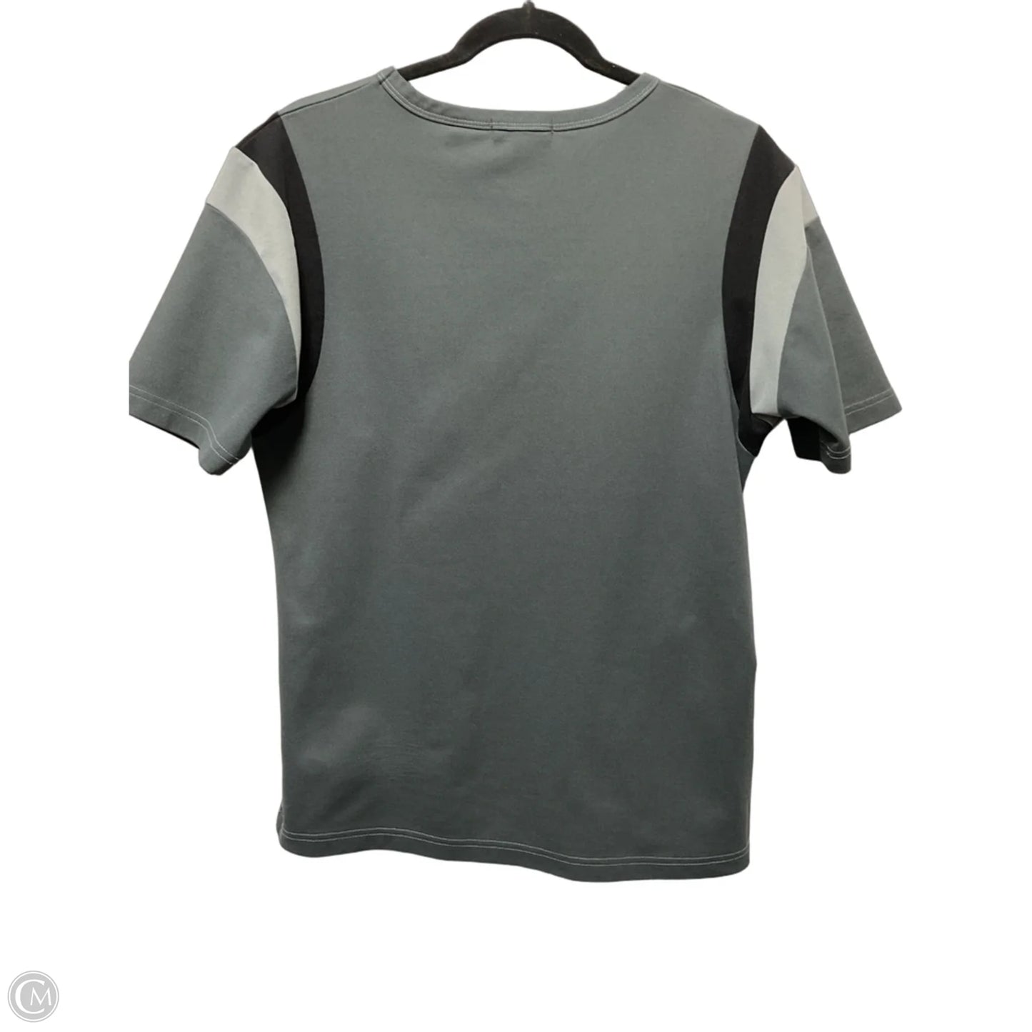 Top Short Sleeve By Ted Baker In Grey, Size: M