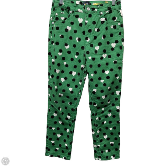 Jeans Skinny By Maeve In Green, Size: 8