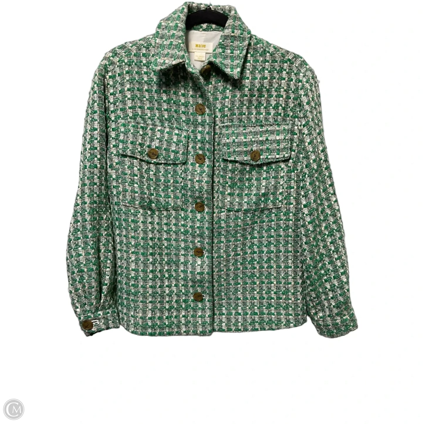 Jacket Other By Maeve In Green, Size: Xxs