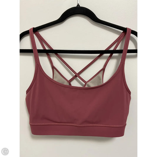 Athletic Bra By Vuori In Red, Size: Xl