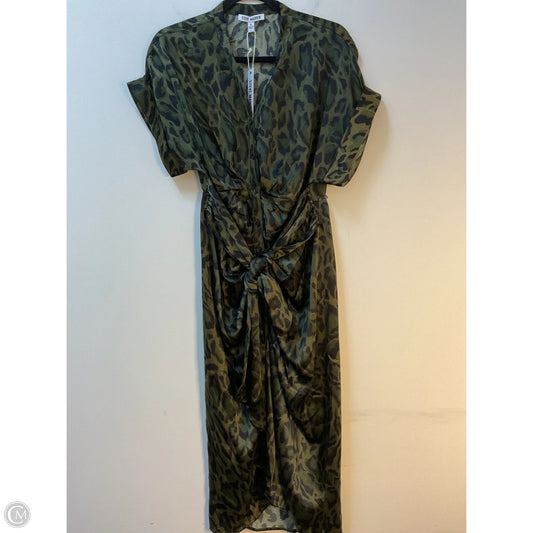 Dress Party Midi By Steve Madden In Camouflage Print, Size: S