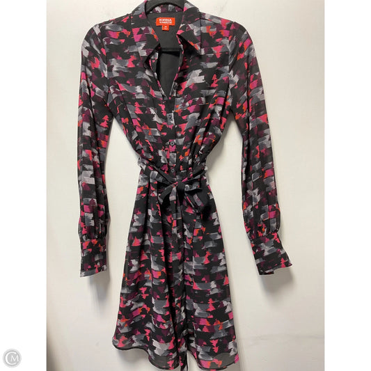 Dress Party Midi By Kirna Zabete In Black & Pink, Size: Xs